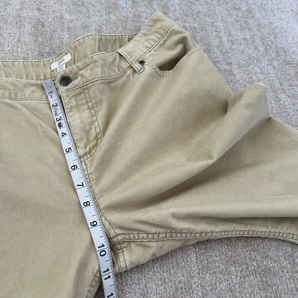 J. Jill Corduroy Cotton Stretch Pants 14 Petite - Picture 7 of 12